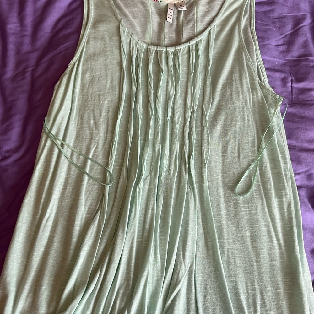 Light Green Elle Tank